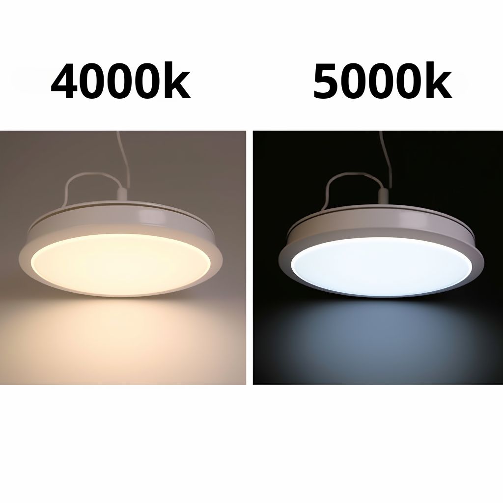 4000k vs 5000k light color temperature How to distinguish